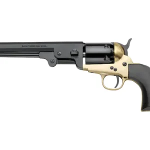 Pietta 1851 Navy US Black Powder Revolver 44 Caliber 7.5" Blued Barrel Brass Frame Black Grip