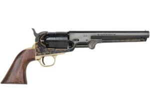 Traditions 1851 Navy Redi-Pack Black Powder Revolver 44 Caliber 7.5" Blued Barrel Steel Frame Walnut Grip